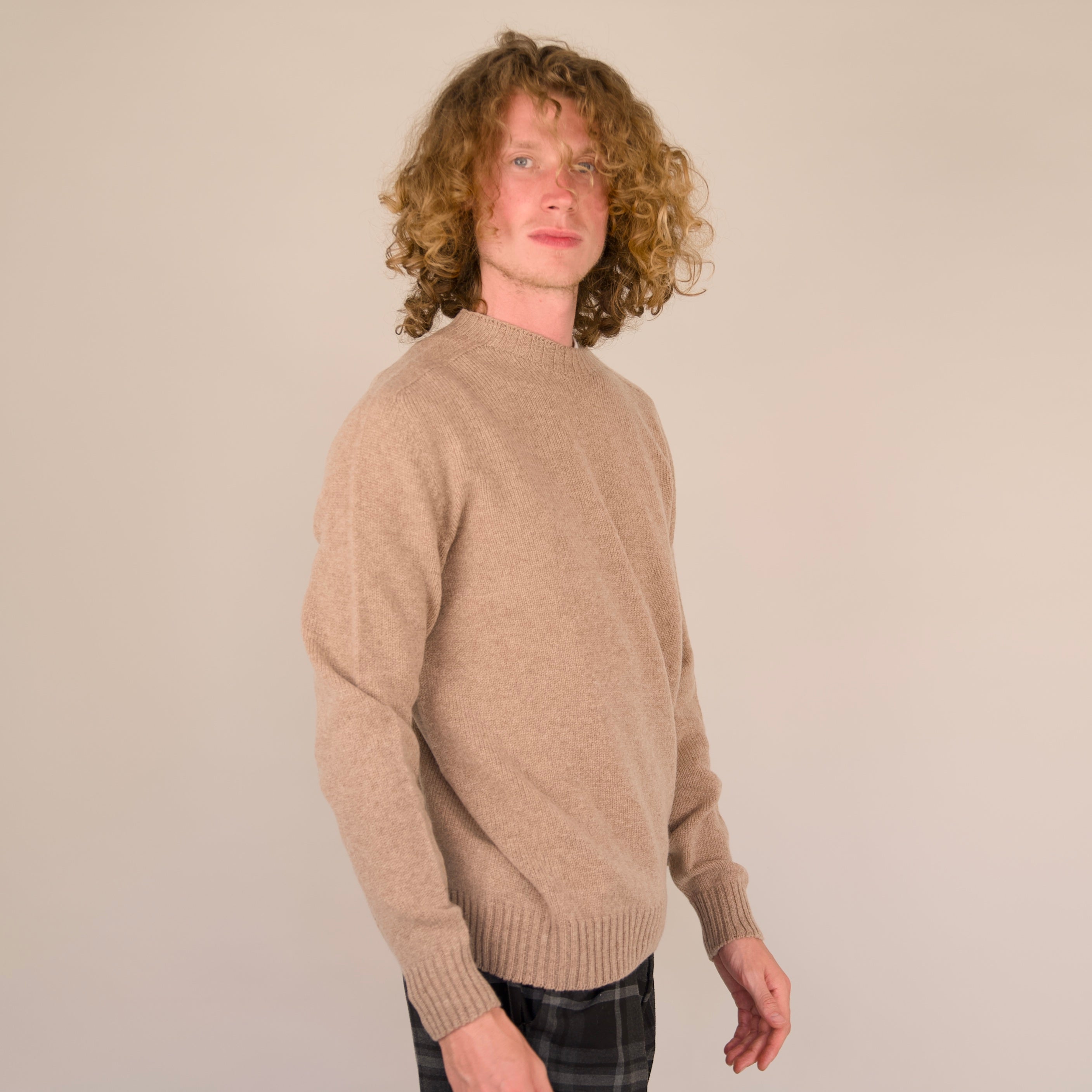 Seamless Crew Jumper – Colt | 100% Geelong Lambswool | Made in the UK