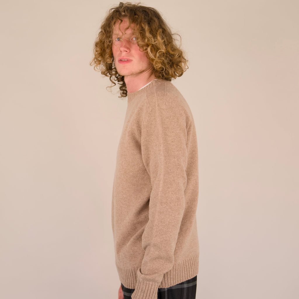 Seamless Crew Jumper – Colt | 100% Geelong Lambswool | Made in the UK
