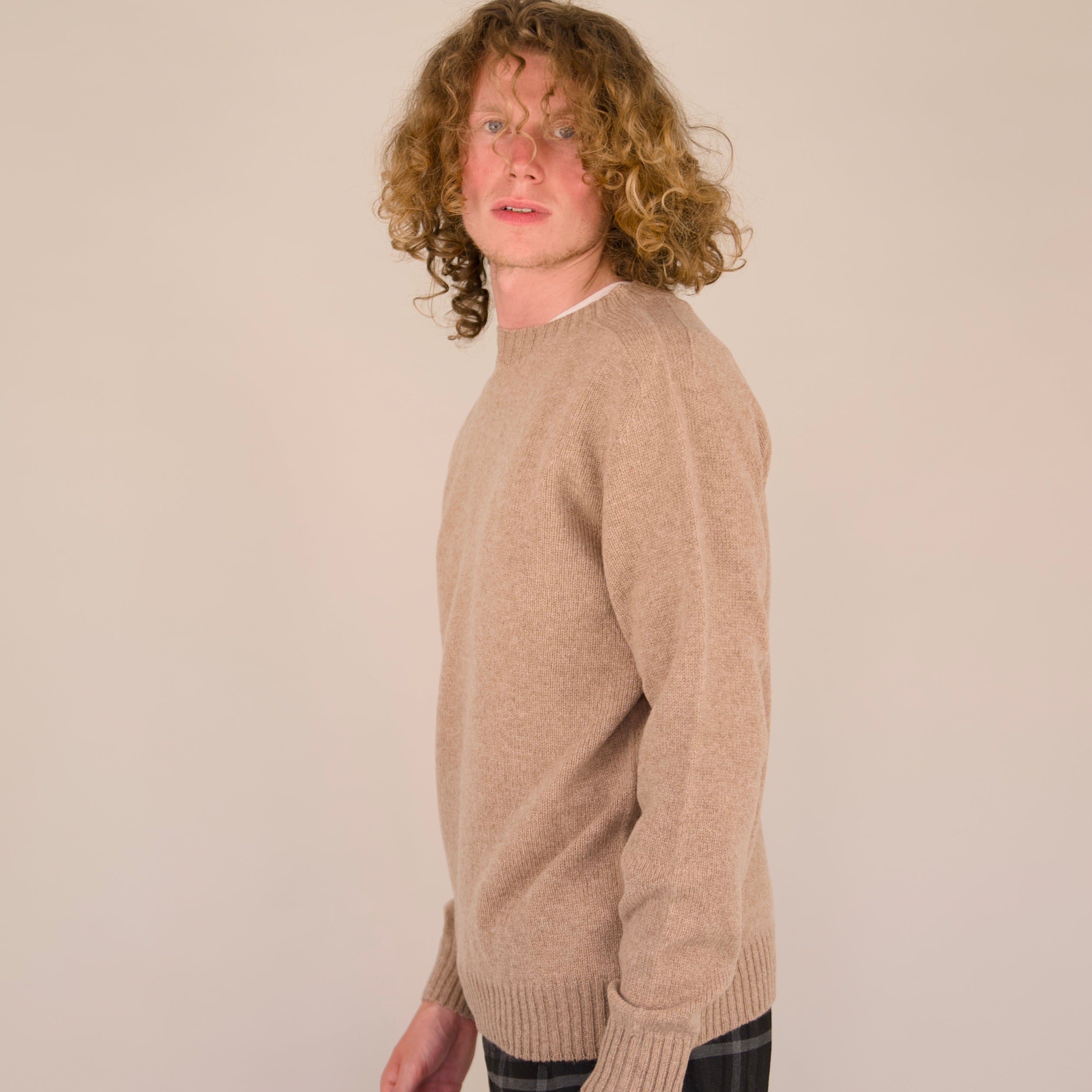 Seamless Crew Jumper – Colt | 100% Geelong Lambswool | Made in the UK