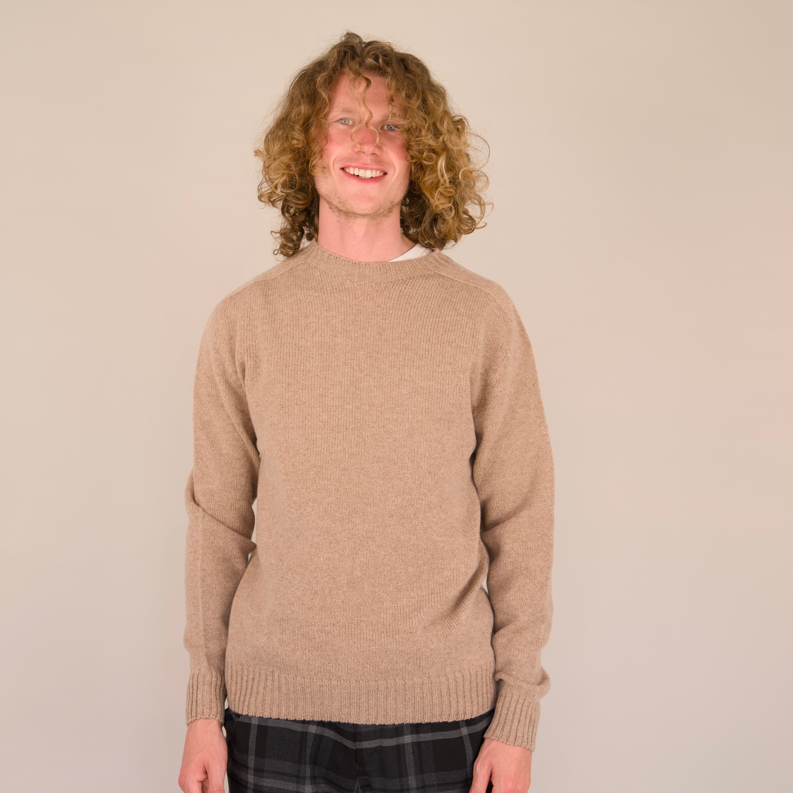 Seamless Crew Jumper – Colt | 100% Geelong Lambswool | Made in the UK