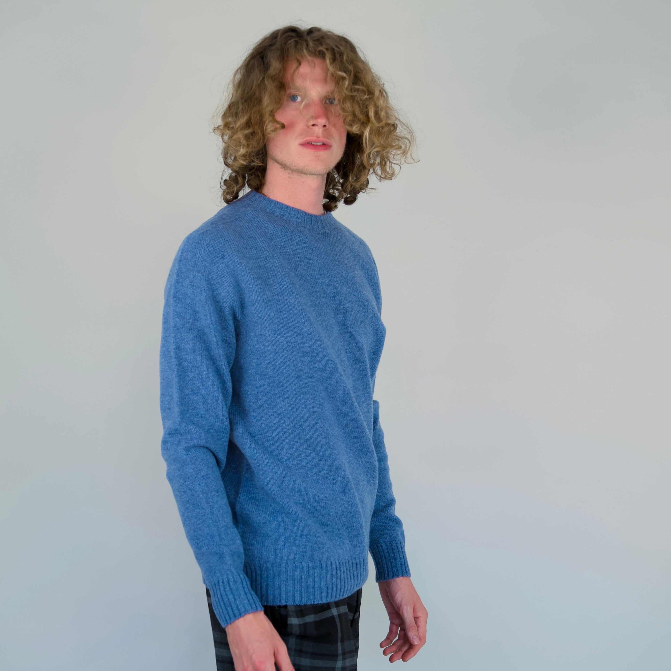 Seamless Crew - Light Blue