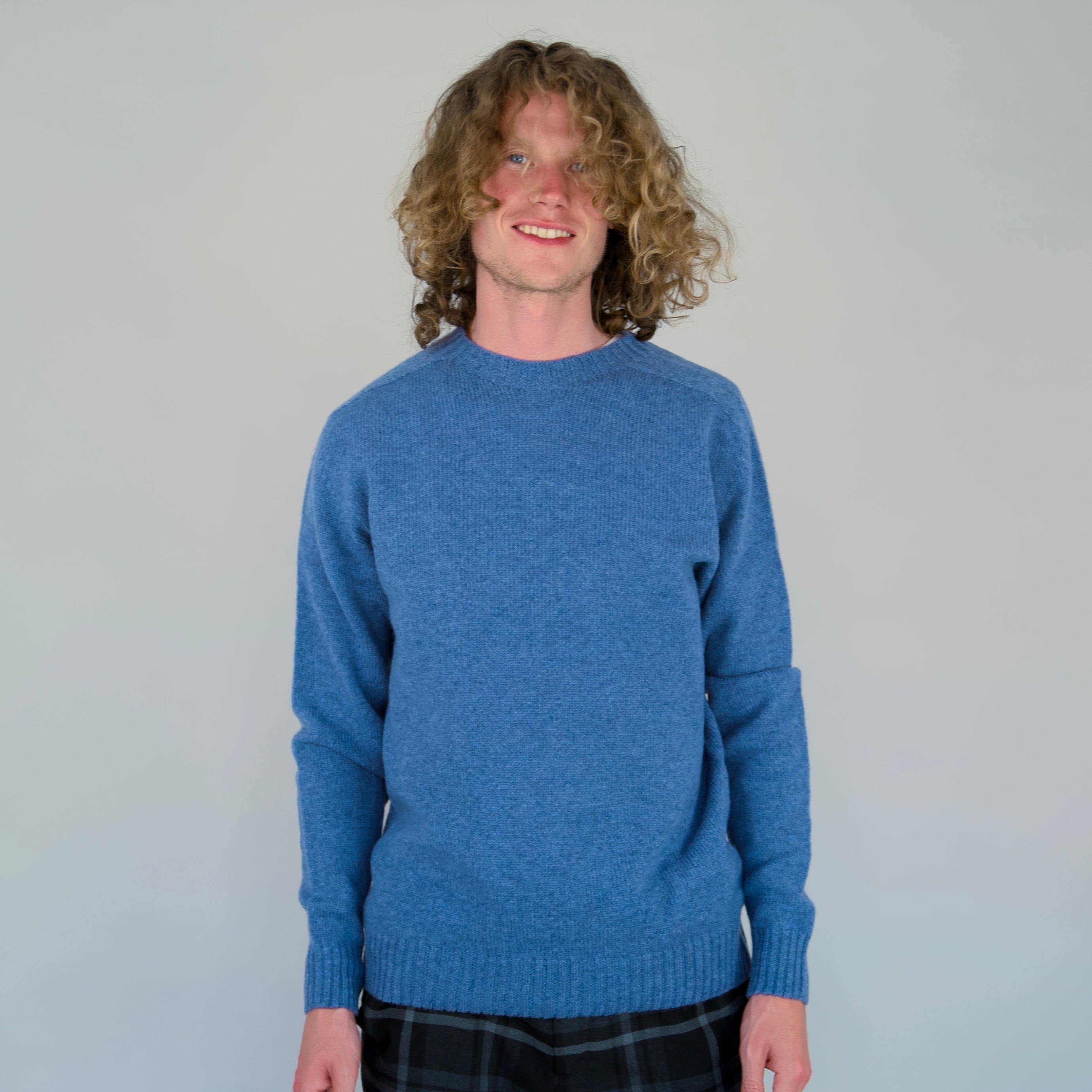 Seamless Crew - Light Blue