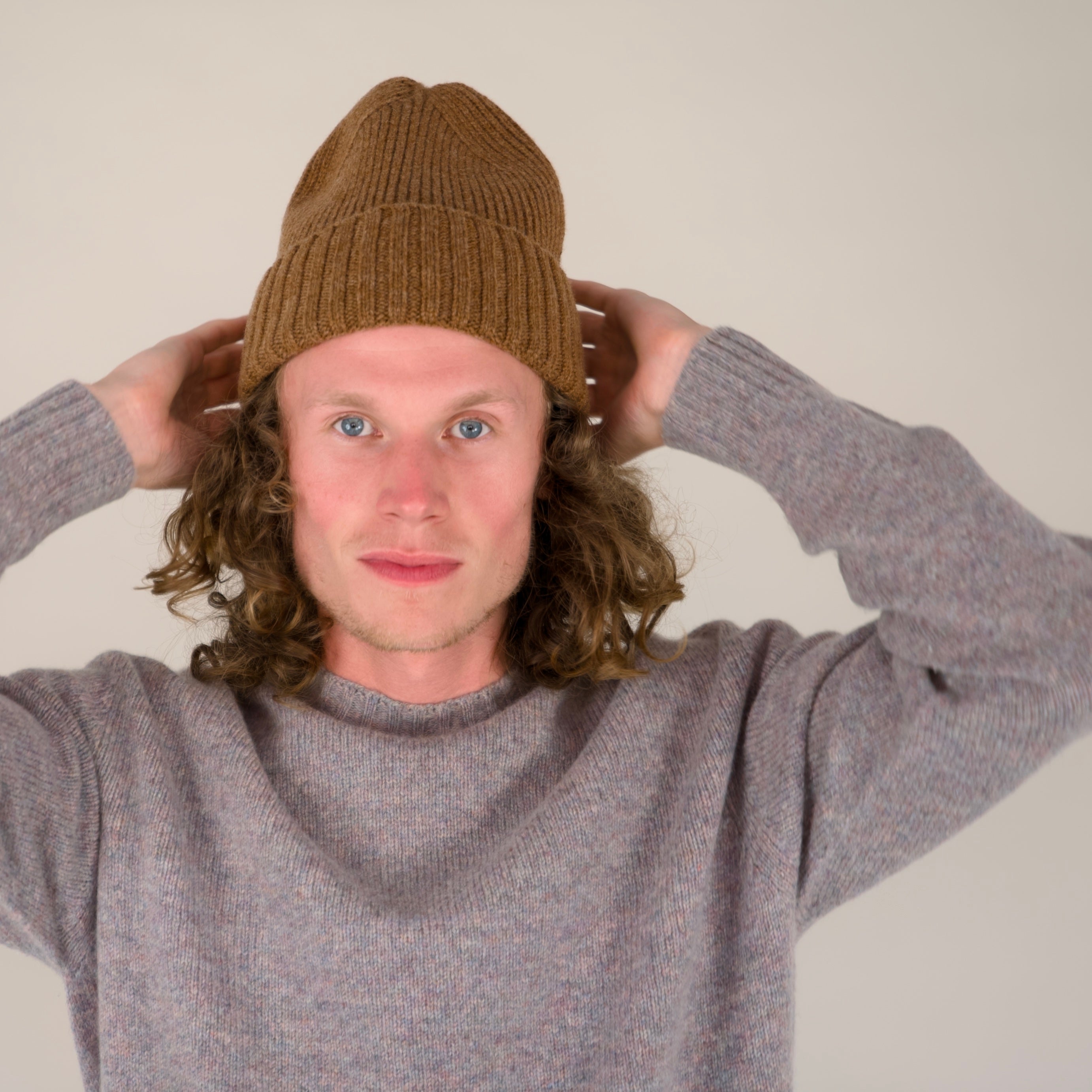 Lambswool - Furrow Hat - Driftwood