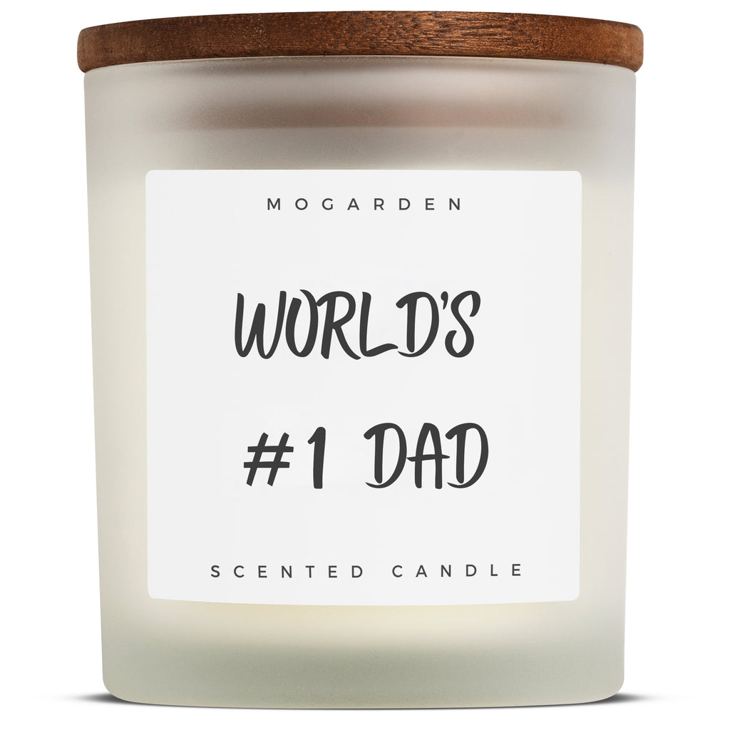 Father's Day Candle Gift, Father's Day's Gifts, Dad Candle, Dad Gifts, Luxury Vanilla Scented Candle Natural Soy 220g
