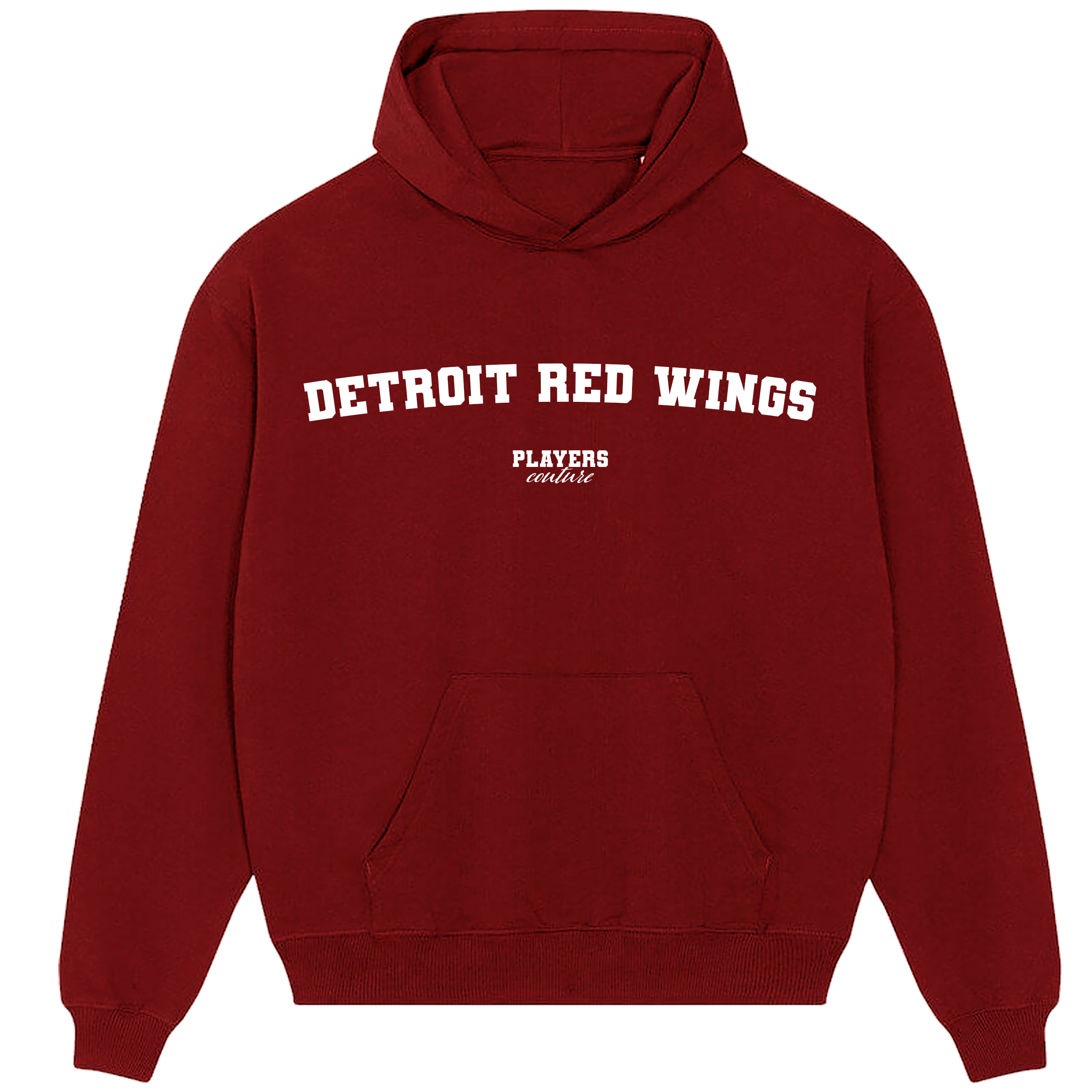 Detroit Red Wings Players Couture Men's Casual Hoodie