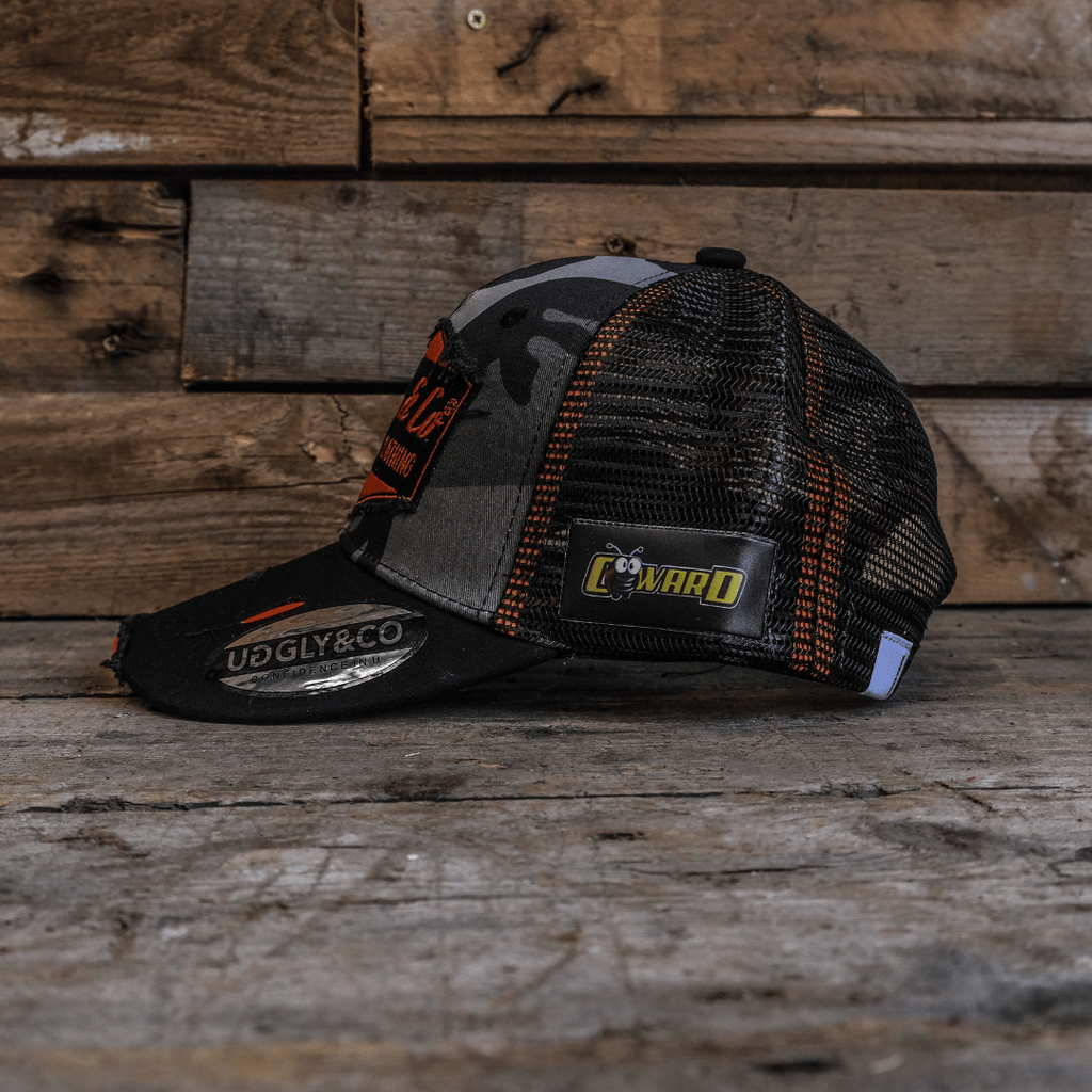 Grey Camo Diamond Cap