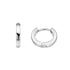 Fred Bennett Smaller Fit Stainless Steel Hoop Earrings