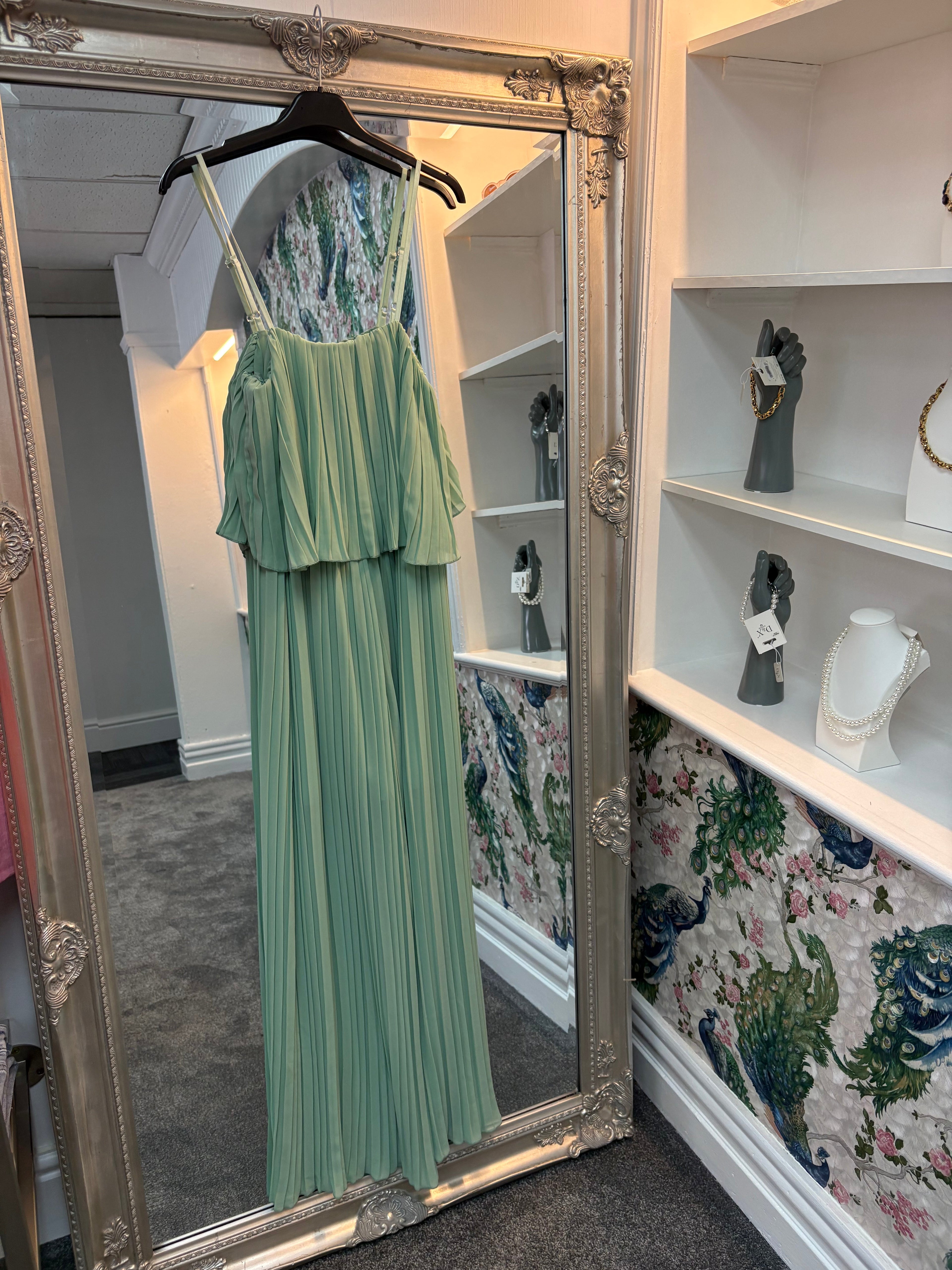 Luxtyle Pleated Cami Jumpsuit | Wide-Leg Jumpsuit | One Size 8-14