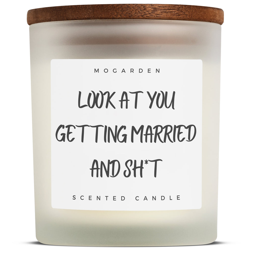 Engagement Candle, Engagement Gifts, Wedding Candle Gift, Luxury Scented Vanilla Soy Candle 220gr