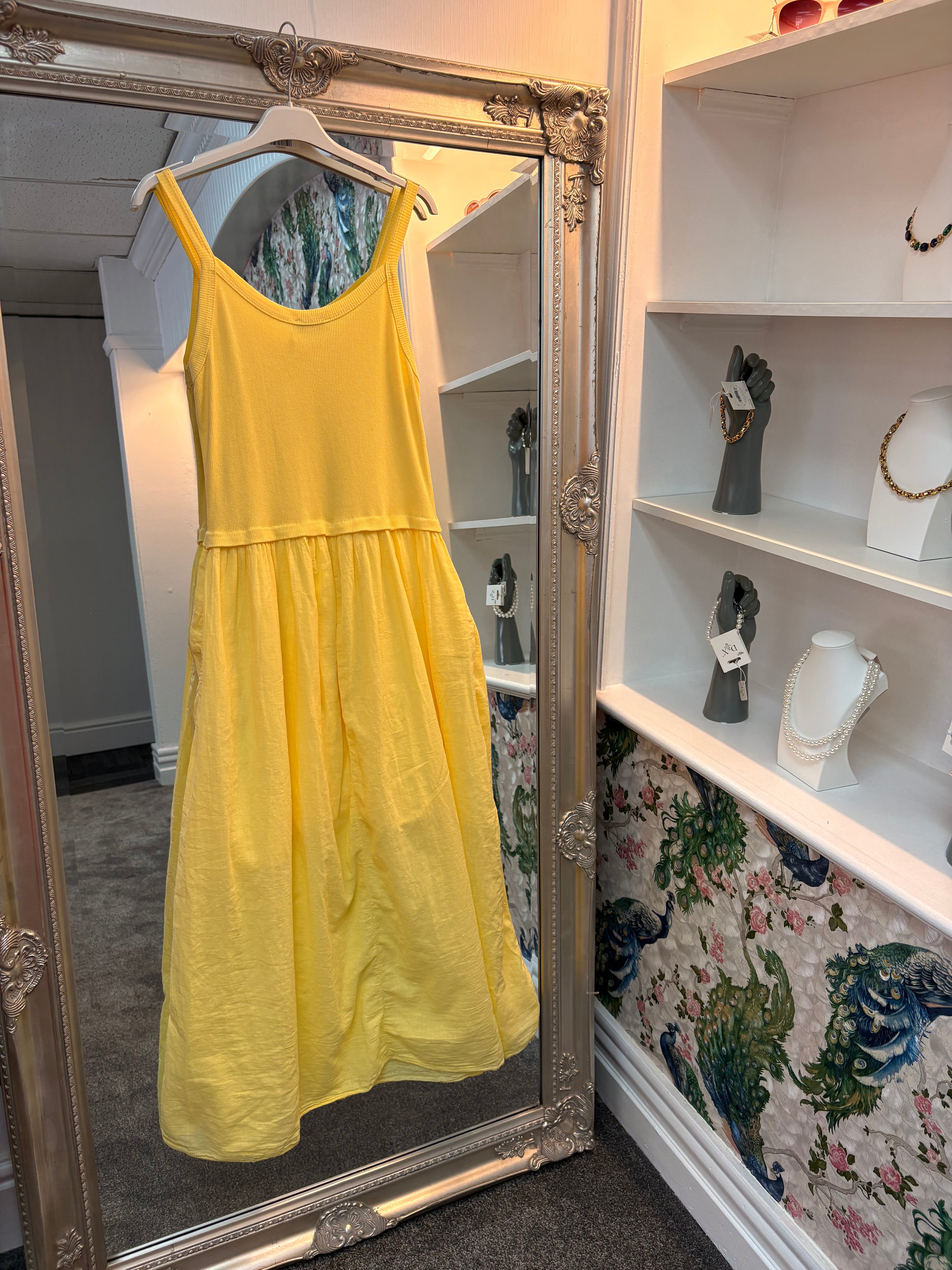 Luxtyle Ribbed Top Dress – One Size Fits 8–18