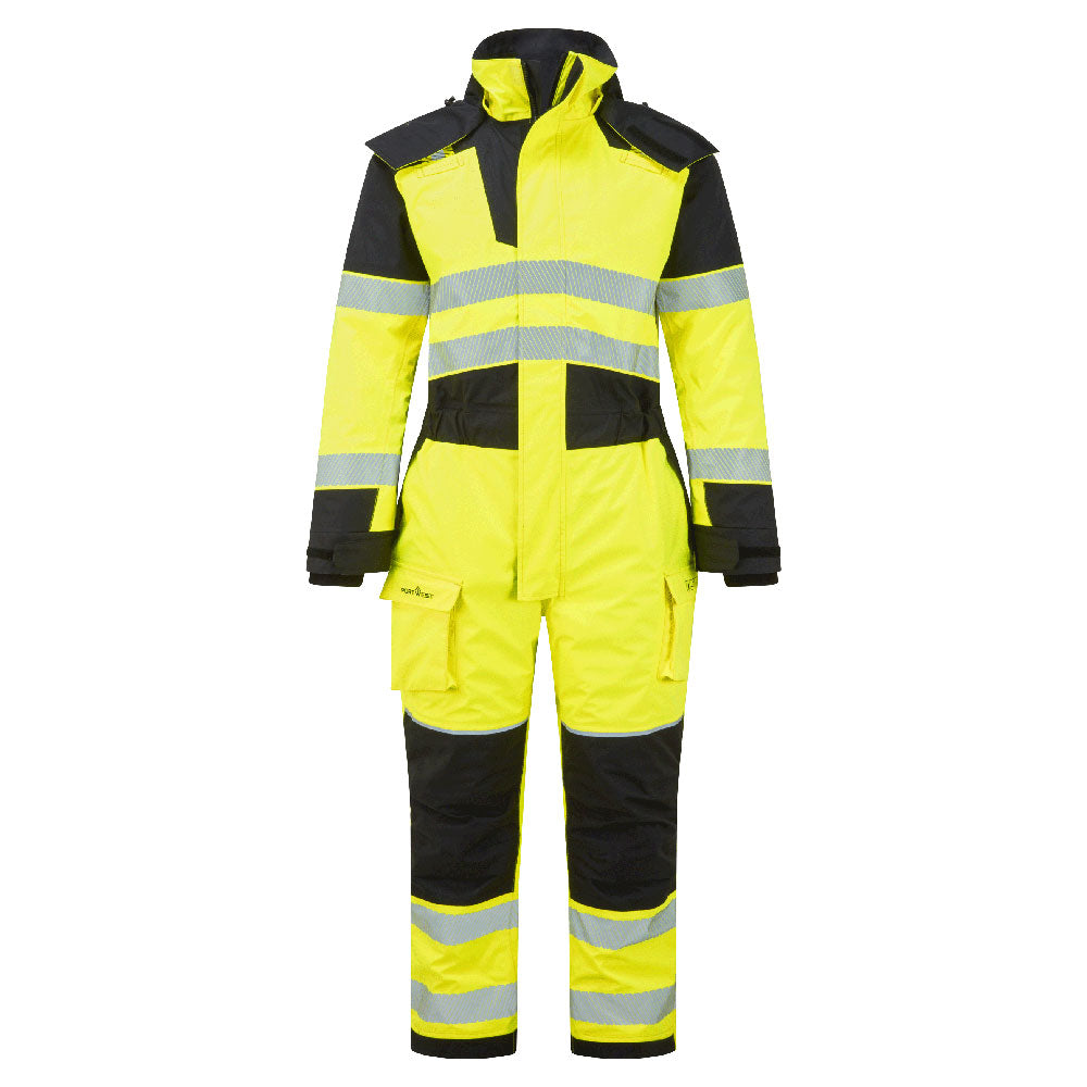Portwest PW3 Modaflame Rain+ Hi-Vis Multi-Norm FR Winter Coverall