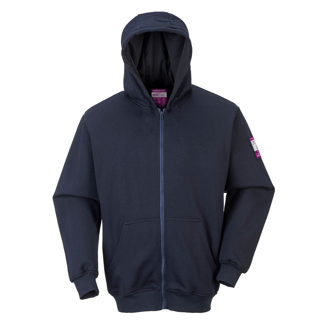 Portwest Modaflame Knit FR Full Zip Hooded Sweatshirt