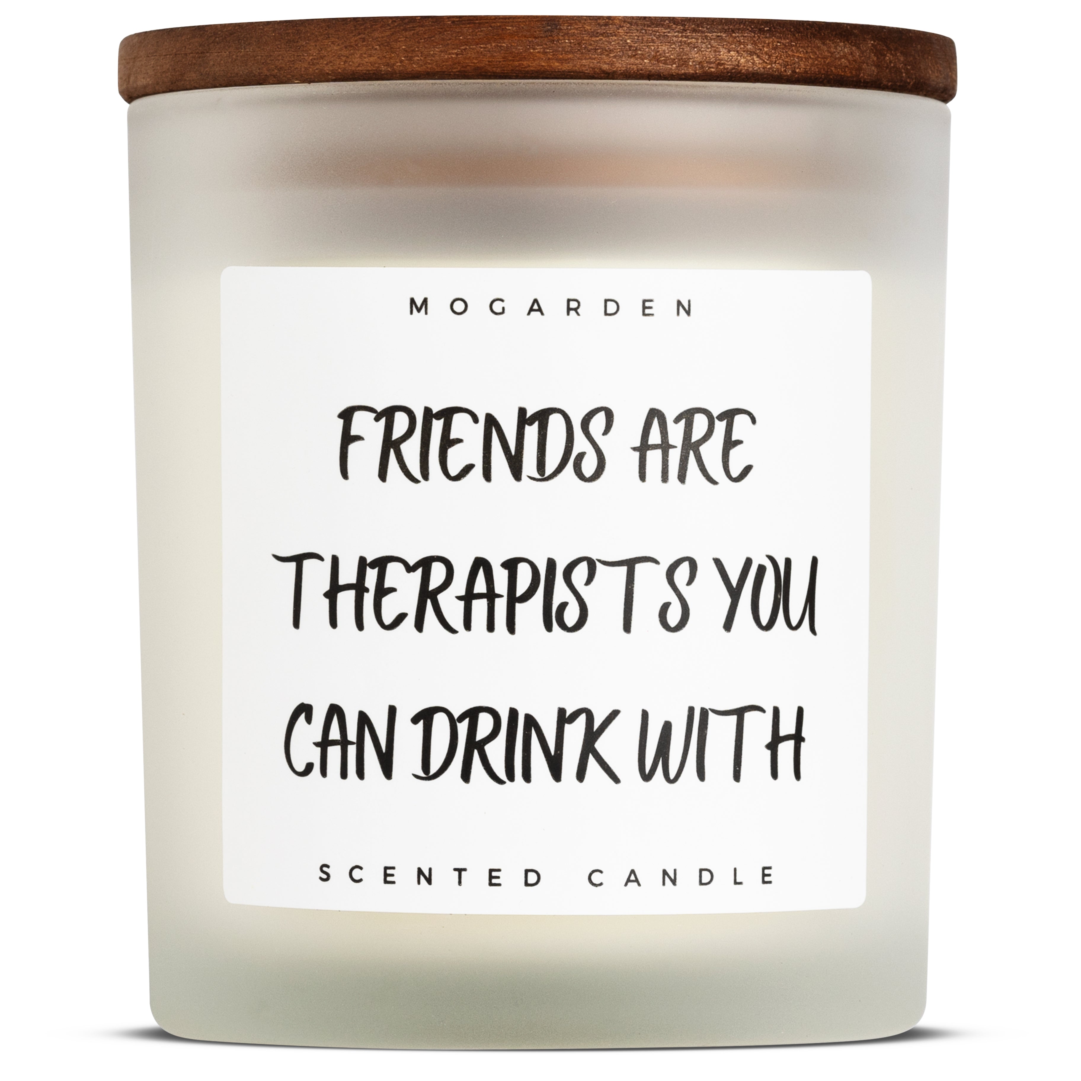 Friendship Gift Luxury Candle, Vanilla Scented Soy Candle 220gr