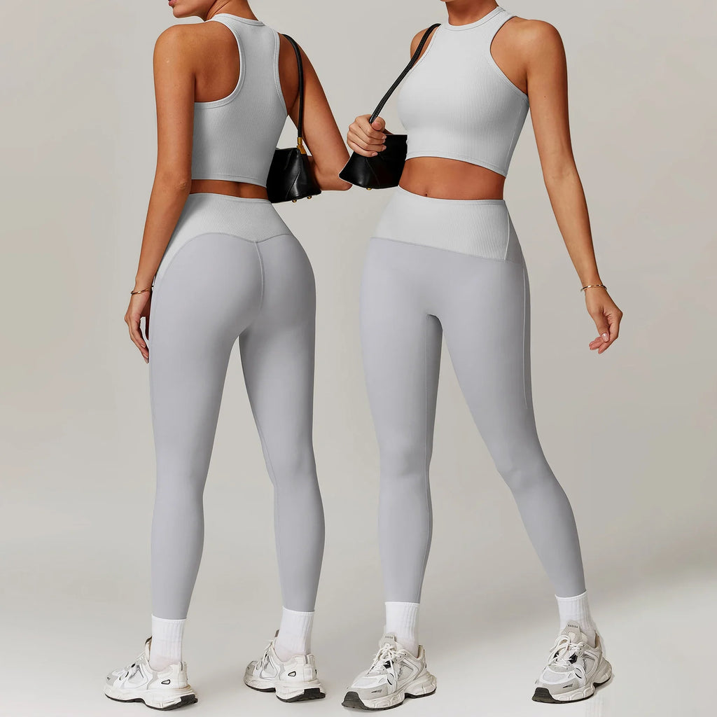 Women’s Leggings & Sportswear Set – Quick Dry, Workout & Athleisure Outfit