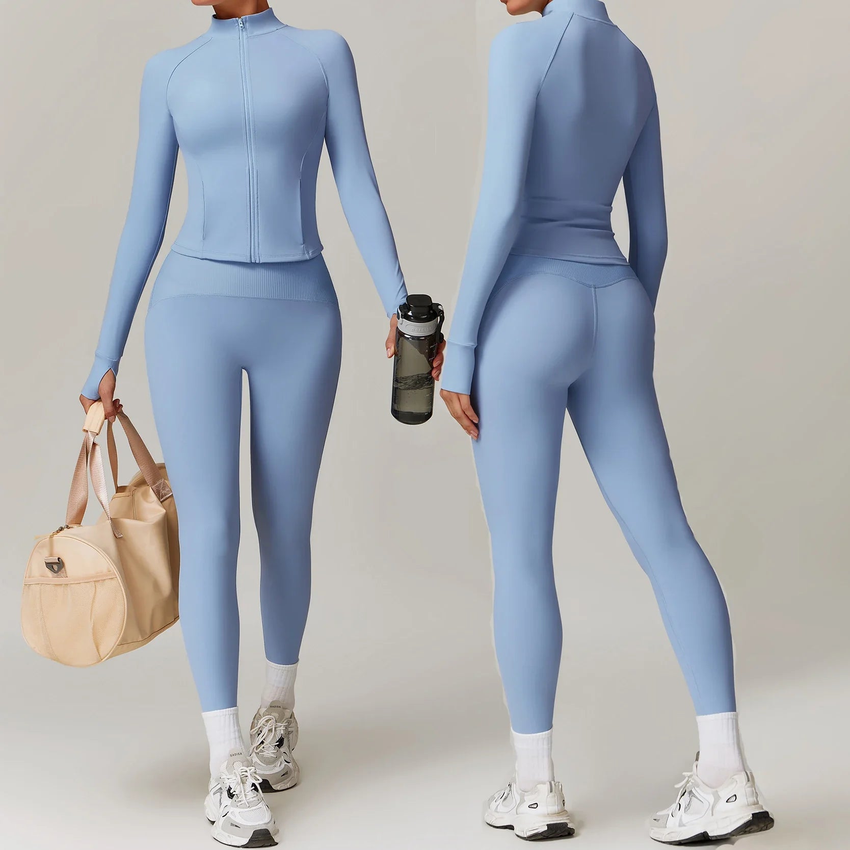 Women’s Leggings & Sportswear Set – Quick Dry, Workout & Athleisure Outfit
