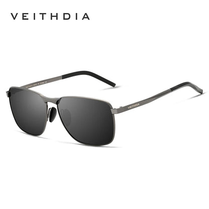 Mens Vintage Polarized UV400 Rectangle Sports Sunglasses V2462