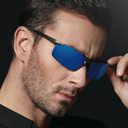 Mens Polarized UV400 Sunglasses | Aluminum-Magnesium Frame 6588