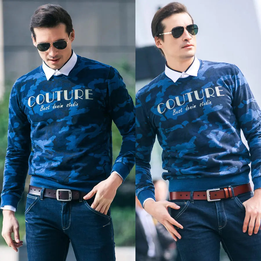 Mens Genuine Cowhide Leather Belt Vintage Pin Buckle 100–150cm XF001