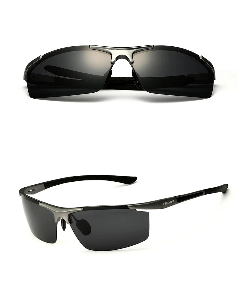 Mens Polarized UV400 Sunglasses | Aluminum-Magnesium Frame 6588