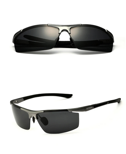 Mens Polarized UV400 Sunglasses | Aluminum-Magnesium Frame 6588