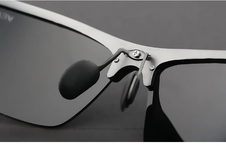 VEITHDIA Mens Polarized UV400 Sunglasses | Aluminum-Magnesium Frame 6588