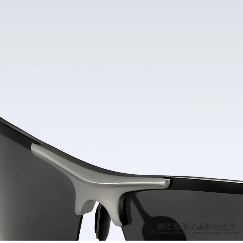 Mens Polarized UV400 Sunglasses | Aluminum-Magnesium Frame 6588