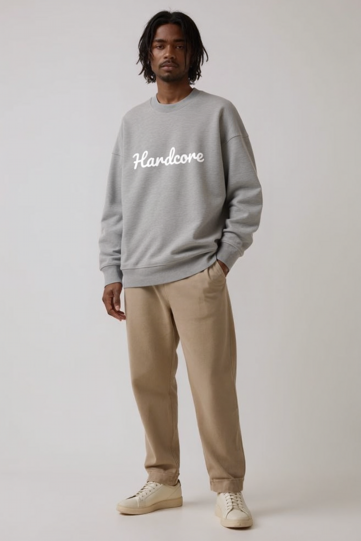 Hardcore Mens Boxy Sweatshirt