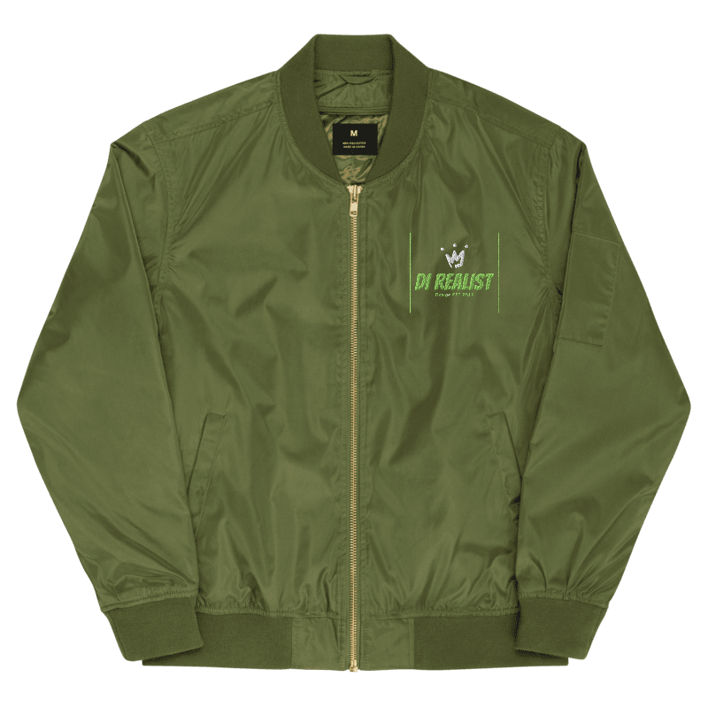 Premium recycled bomber jacket