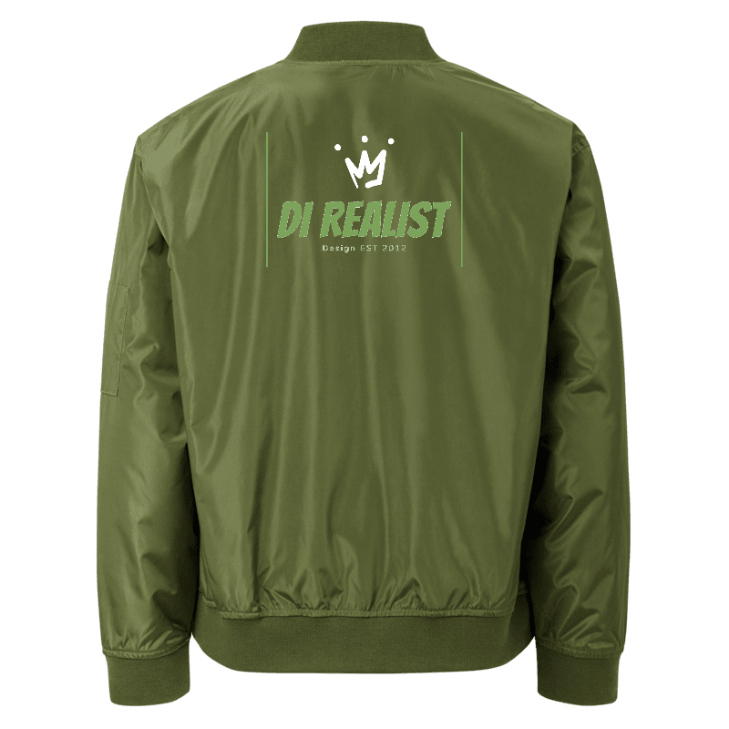 Premium recycled bomber jacket