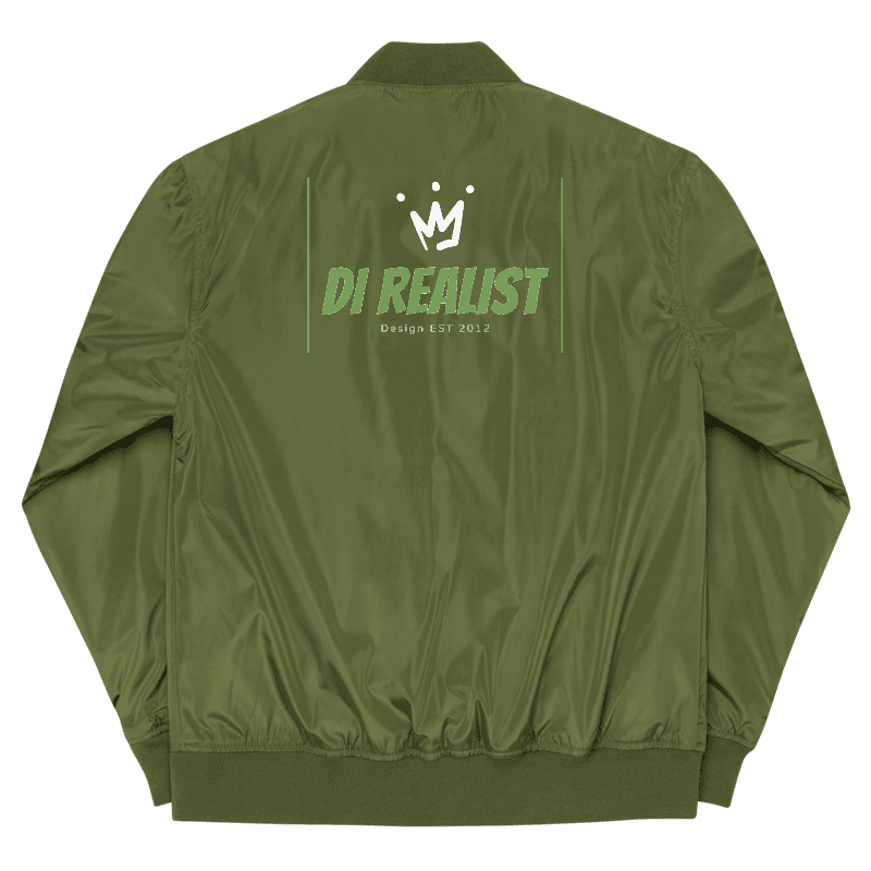Premium recycled bomber jacket