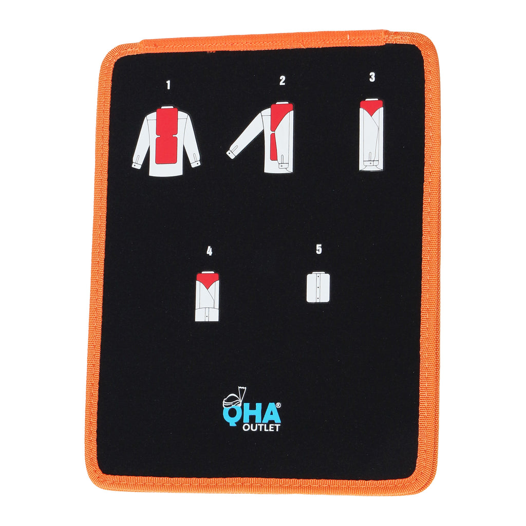 QHA Shirt Carrier Case Folder Crease Free Tie Bag Protector Box Organiser for Travel Q95
