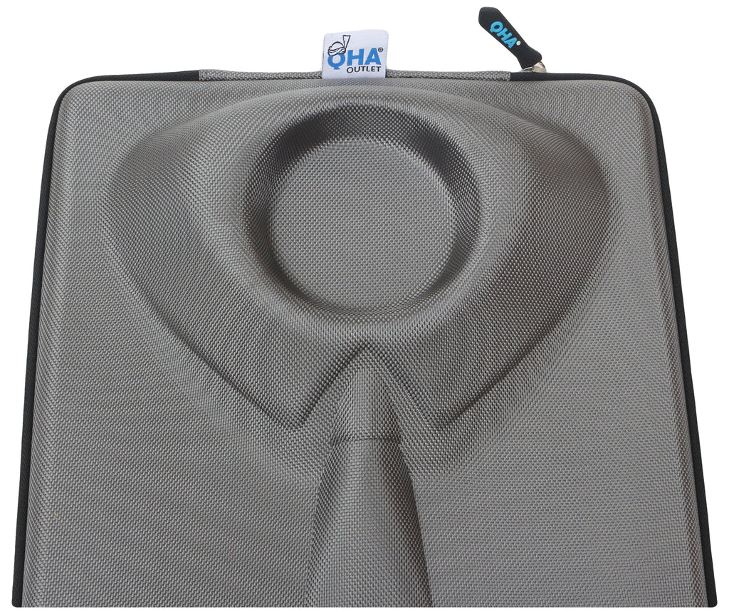 QHA Shirt Carrier Case Folder Crease Free Tie Bag Protector Box Organiser for Travel Q95