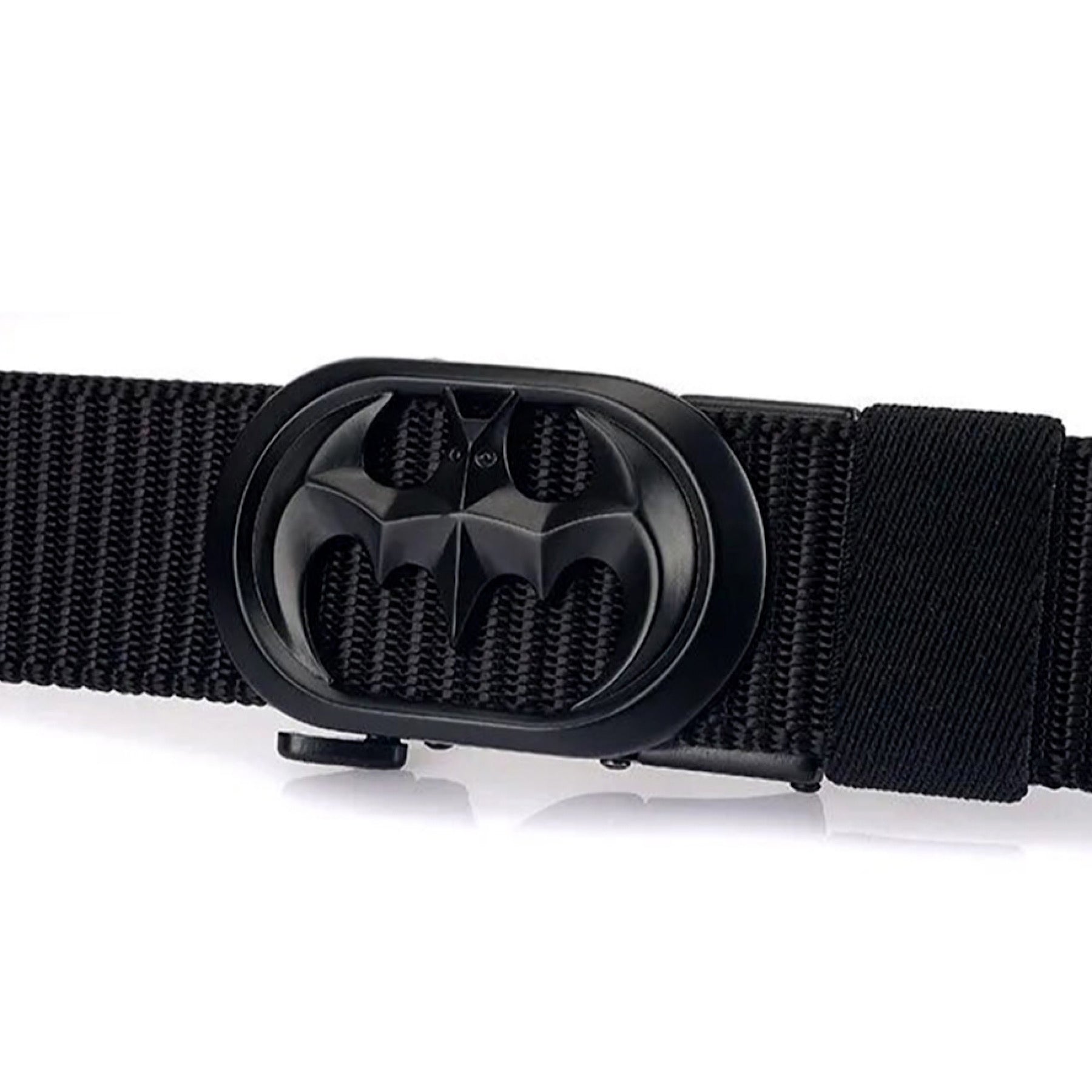 Ceinture unisexe en toile à cliquet QHA avec boucle automatique pour jeans, tenue décontractée CB01