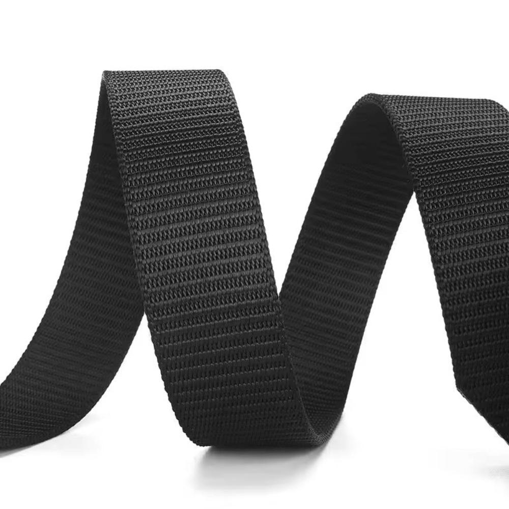 Ceinture unisexe en toile à cliquet QHA avec boucle automatique, pour vêtements décontractés, pour jeans, CB02