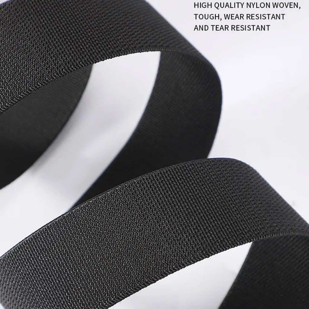 Ceinture unisexe en toile à cliquet QHA avec boucle automatique, pour vêtements décontractés, pour jeans, CB02