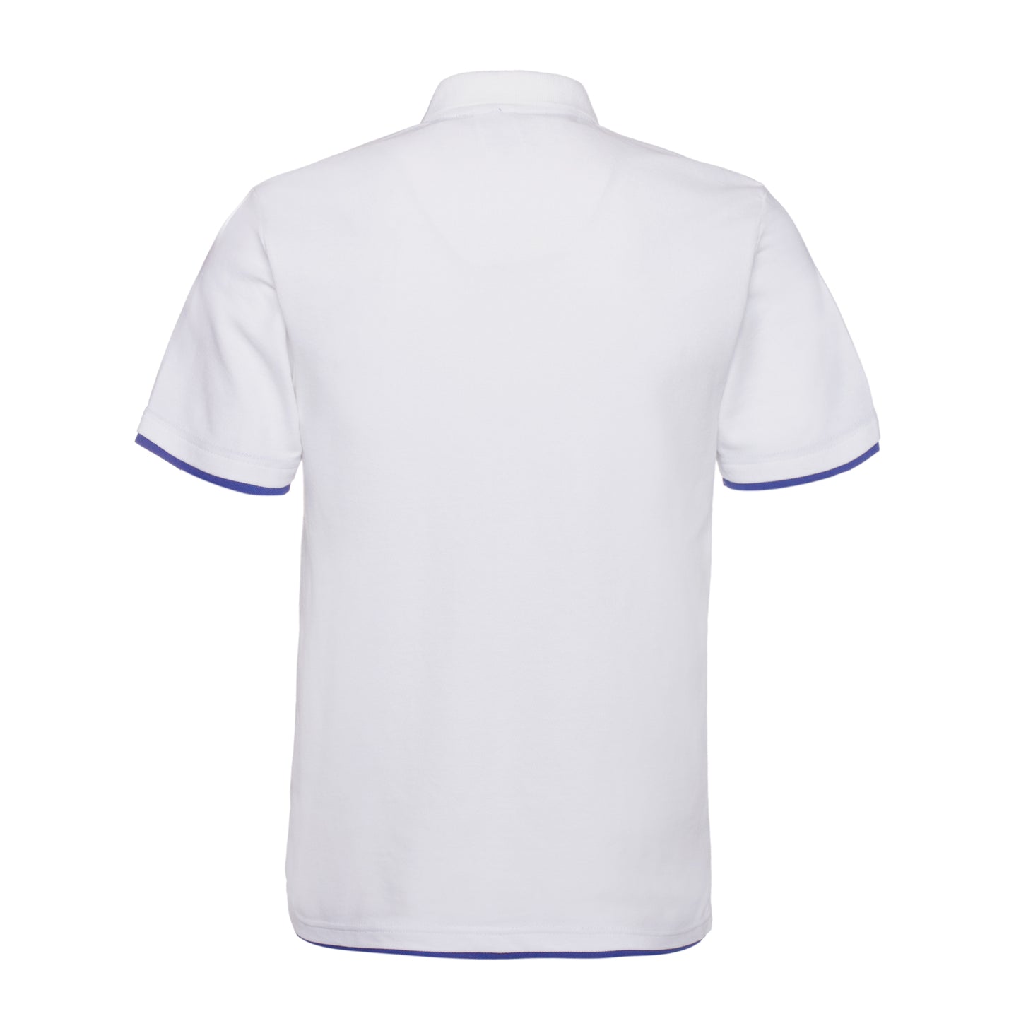 QHA Men's Unisex Piqué Polo Shirt Cotton Blend Contrast Collar 11 Colours S–2XL