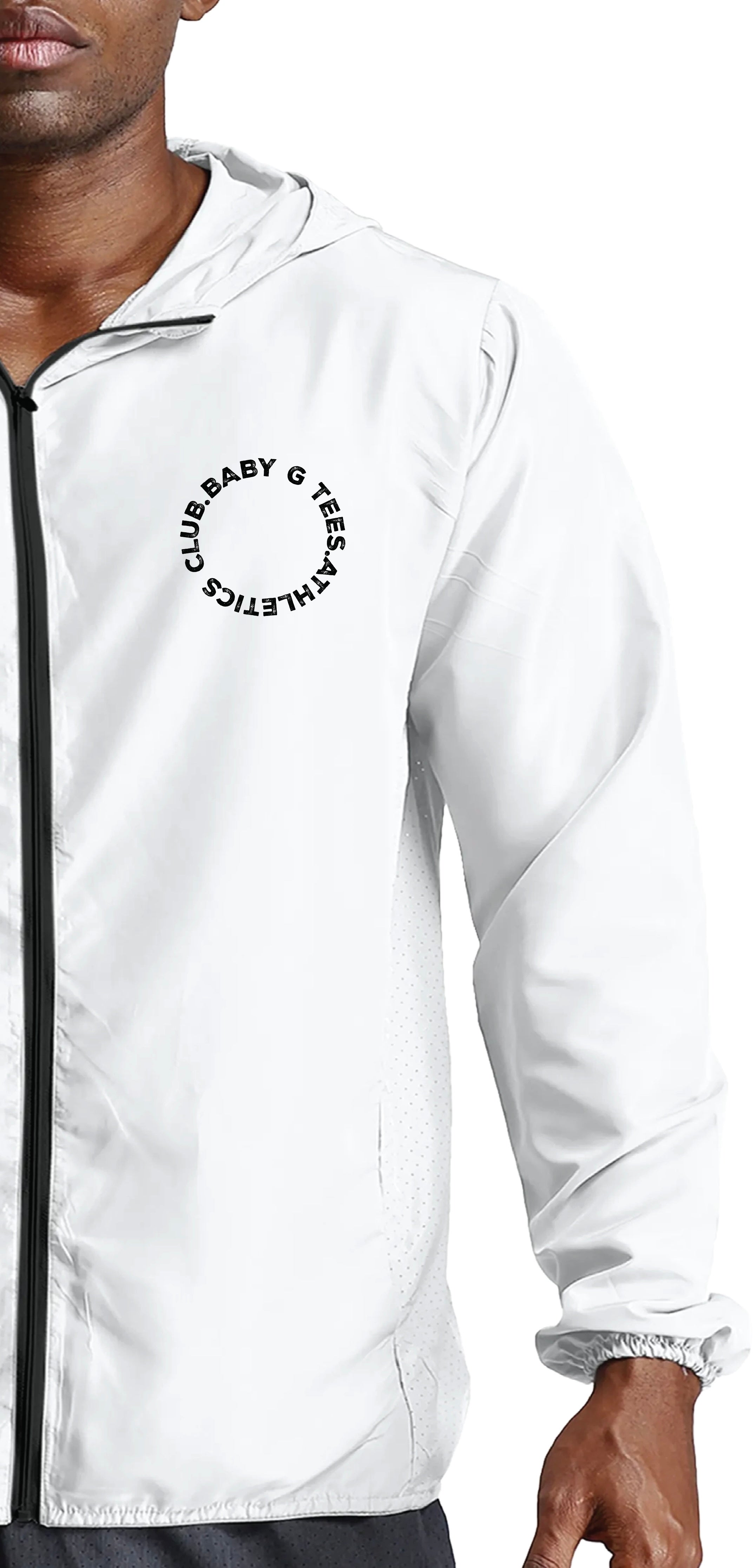 Soft Hooded Sports Jacket - Bang.Head.Start - Blk/Wht