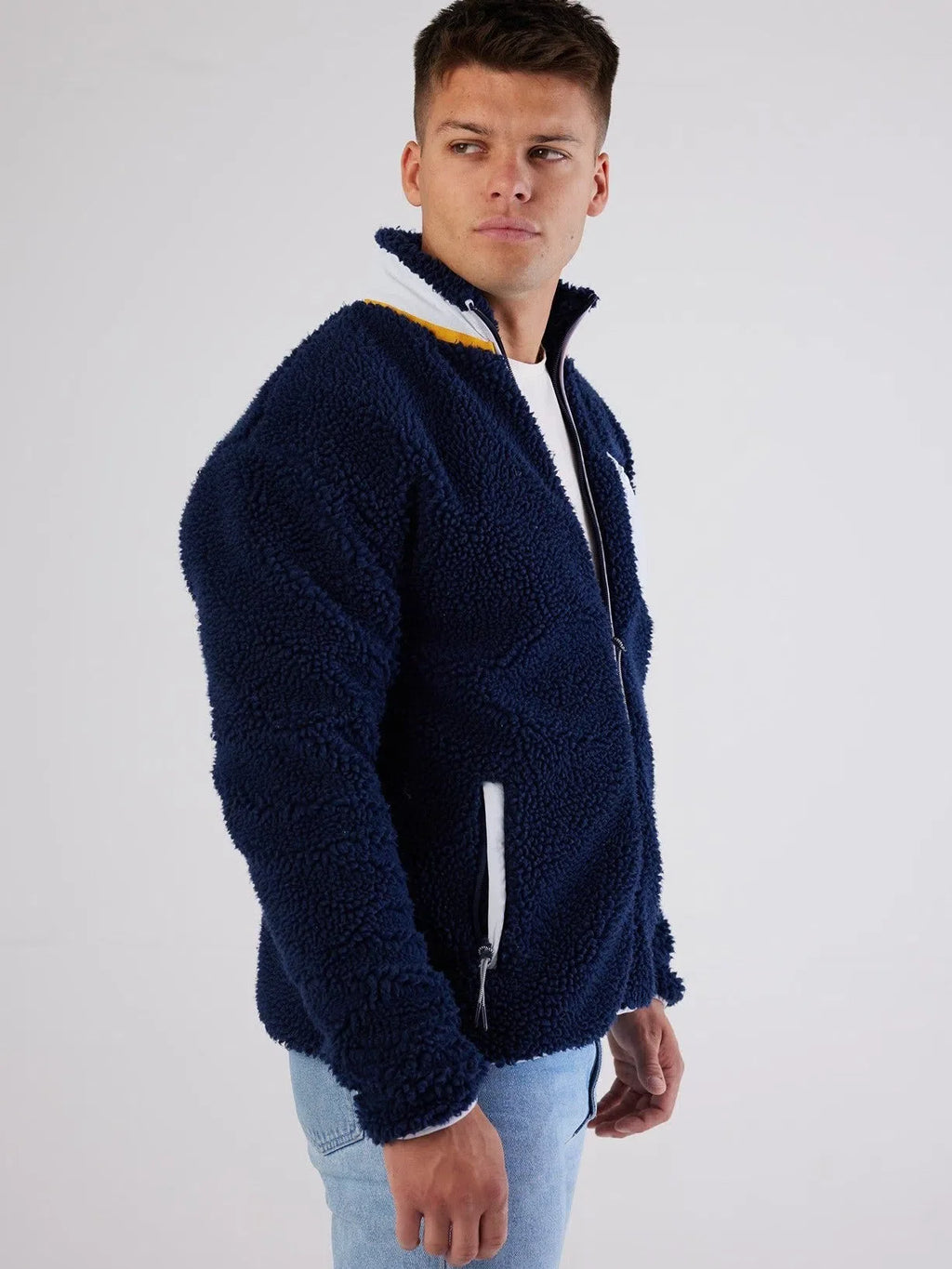 Sherpa Fleece Dark Navy