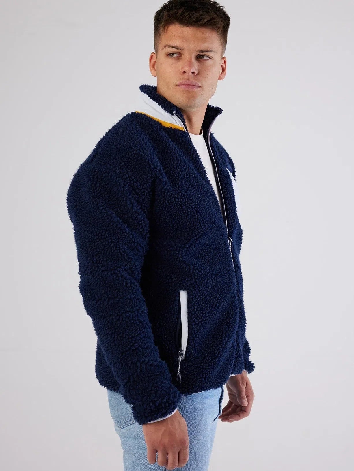 Sherpa Fleece Dark Navy