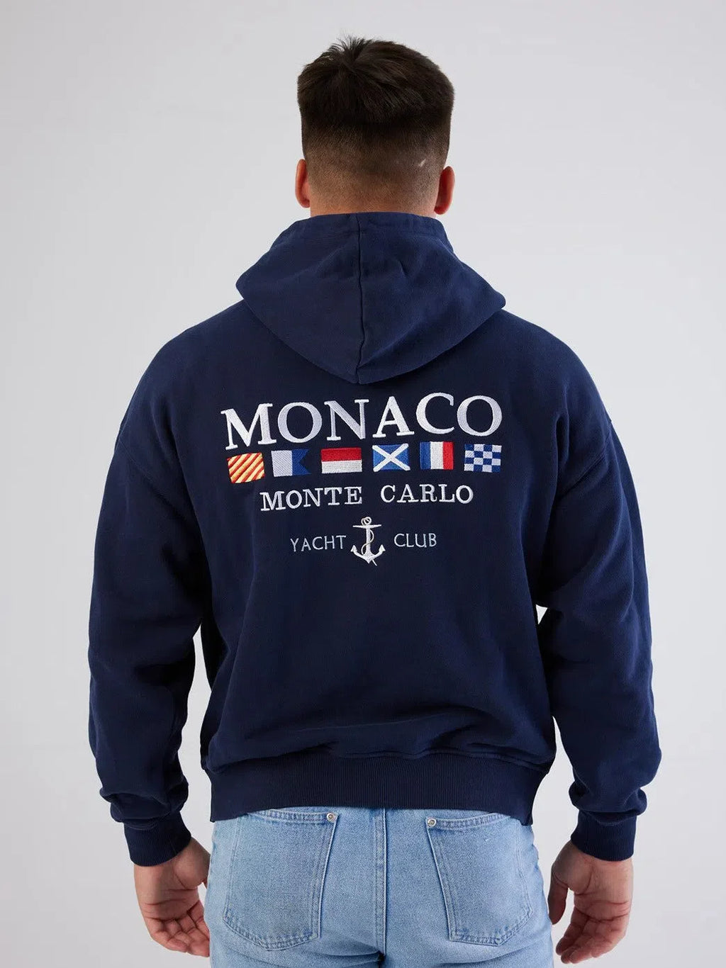 Monaco Heavyweight Hoodie Navy