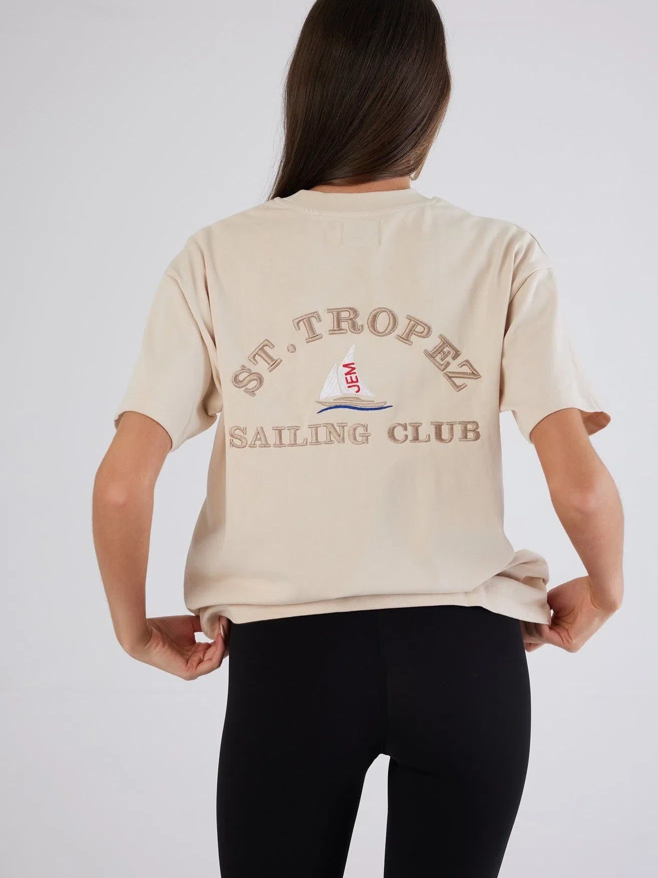 Unisex ST. Tropez T-Shirt Off-White