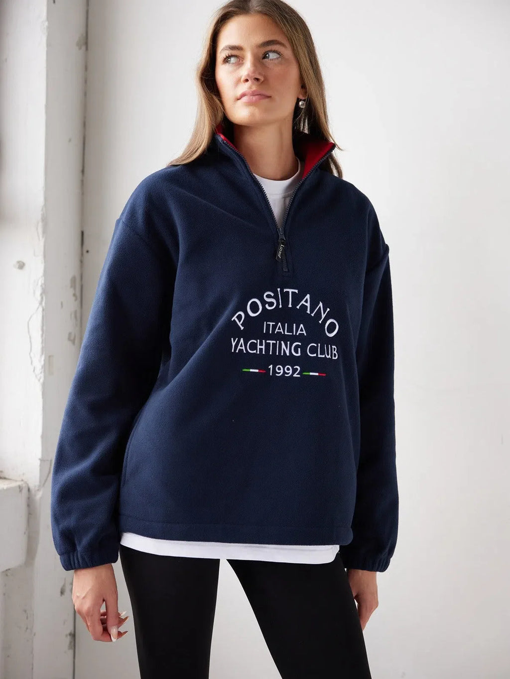 Positano Yacht Fleece Navy