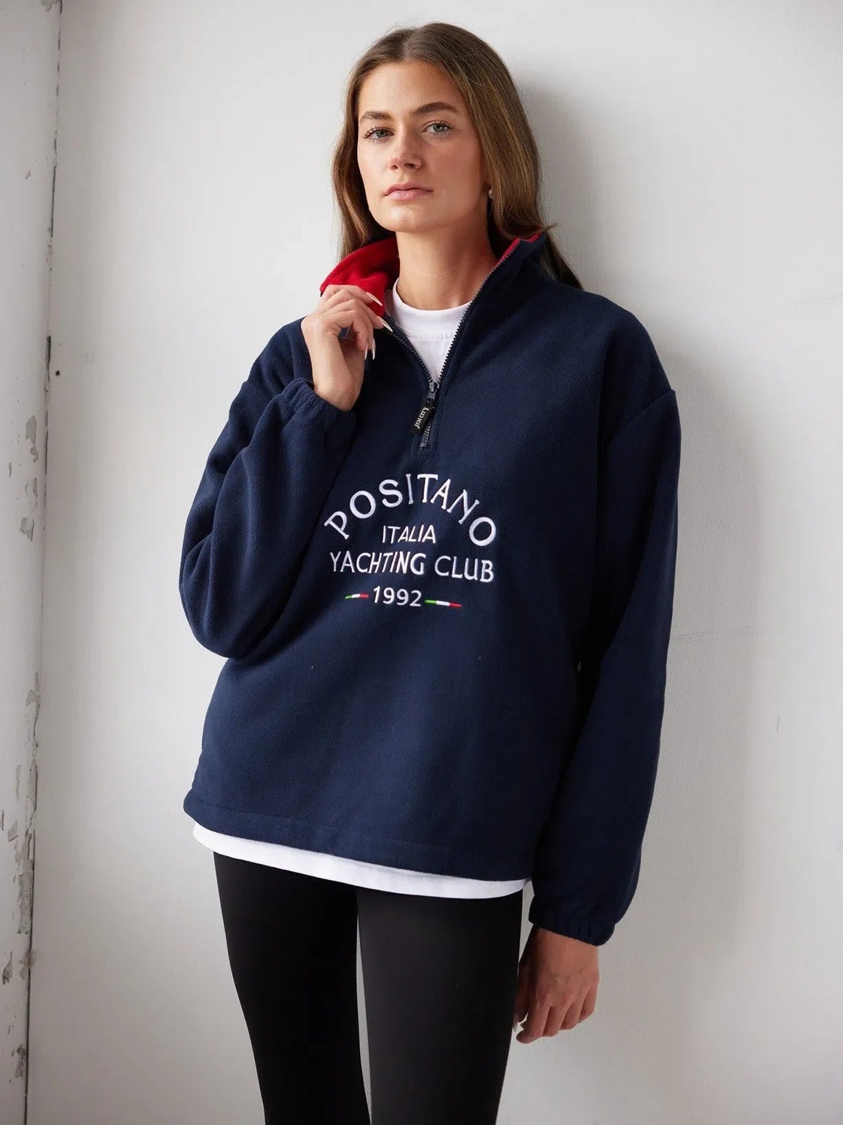 Positano Yacht Fleece Navy