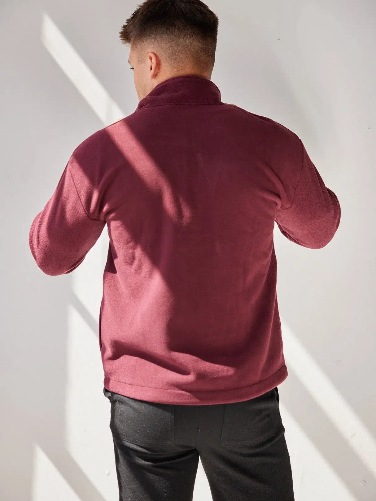 Antibes Fleece Burgundy