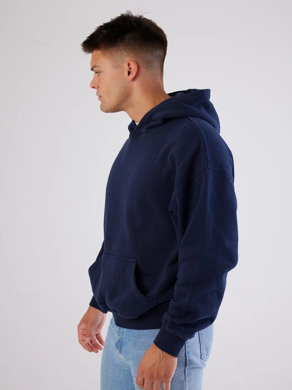 Antibes Heavyweight Hoodie Navy
