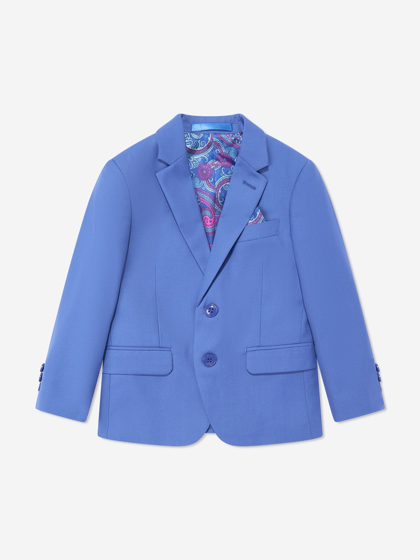 SUITLAB London Boys Blue 7 Piece Suit Set Ages 2–14 Yrs