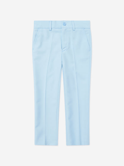 SUITLAB London Boys Sky Blue 7 Piece Suit Set Ages 2–14 Yrs