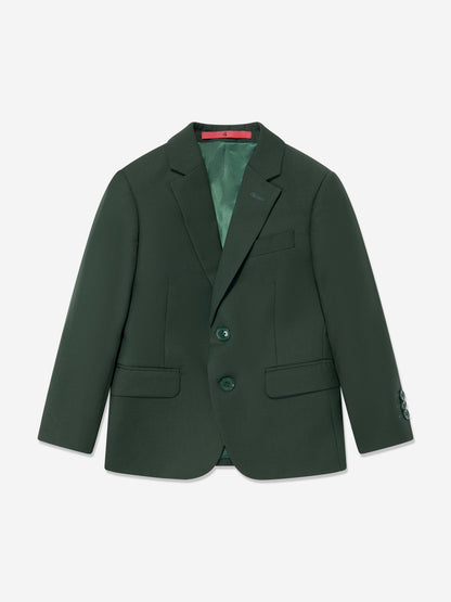 SUITLAB London Boys Green 7 Piece Suit Set Ages 2–14 Yrs