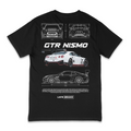 GTR Nismo (WHT) Drivers Collective T-Shirt - QHA UK