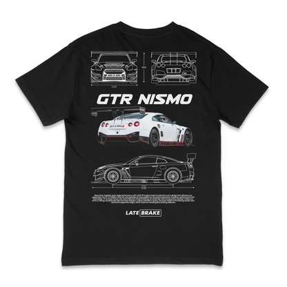 GTR Nismo (WHT) Drivers Collective T-Shirt - QHA UK